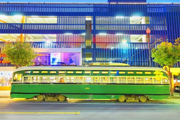 Photograph Mitchell Funk The Green Street Car on One Eyeland